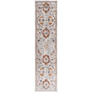 SAFAVIEH Heirloom Cedrine Traditional Oriental Rug Ivory Grey/Rust 2' x 8' Runner SAFAVIEH Heirloom Cedrine Traditional Oriental Rug Ivory Grey/Rust 2' x 8' Runner