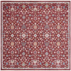 SAFAVIEH Lauren Ralph Lauren Viktorien Rug Red/Ivory 6'7 SAFAVIEH Lauren Ralph Lauren Viktorien Rug Red/Ivory 6'7