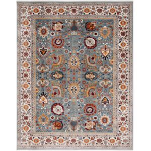 SAFAVIEH Lauren Ralph Lauren Jannetta Transitional Rug Blue/Ivory 8' x 10' SAFAVIEH Lauren Ralph Lauren Jannetta Transitional Rug Blue/Ivory 8' x 10'