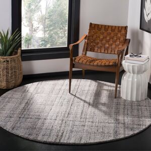 SAFAVIEH Handmade Abstract Nettie Rug Camel/Black 8' Round SAFAVIEH Handmade Abstract Nettie Rug Camel/Black 8' Round