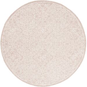 Lauren Ralph Lauren Handmade Reineke Casual Wool Rug Beige/Ivory 7' Round Lauren Ralph Lauren Handmade Reineke Casual Wool Rug Beige/Ivory 7' Round