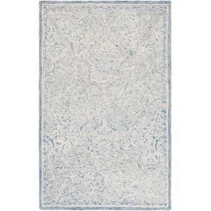Lauren Ralph Lauren Handmade Megha Transitional Wool Rug Grey/Blue 5' x 8' Lauren Ralph Lauren Handmade Megha Transitional Wool Rug Grey/Blue 5' x 8'