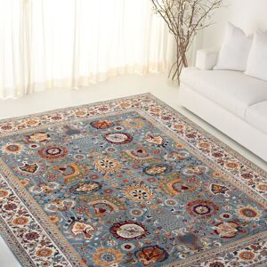 SAFAVIEH Lauren Ralph Lauren Jannetta Transitional Rug Blue/Ivory 6'7 SAFAVIEH Lauren Ralph Lauren Jannetta Transitional Rug Blue/Ivory 6'7
