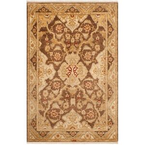 SAFAVIEH Couture Hand-knotted Peshawar Herminda Traditional Oriental Vegetable Dye Wool Rug with Fringe Olive/Gold 5' x 7' SAFAVIEH Couture Hand-knotted Peshawar Herminda Traditional Oriental Vegetable Dye Wool Rug with Fringe Olive/Gold 5' x 7'