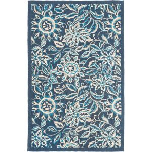 Lauren Ralph Lauren Handmade Marseilles Jute Rug Blue 5' x 7' Lauren Ralph Lauren Handmade Marseilles Jute Rug Blue 5' x 7'