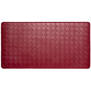 Home Dynamix Trenton Solace Traditional Diamond Textured Kitchen Mat Red 17 Home Dynamix Trenton Solace Traditional Diamond Textured Kitchen Mat Red 17