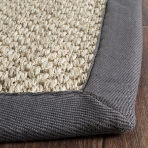 SAFAVIEH Natural Fiber Jenney Sisal Border Rug Marble/Grey 2' x 12' Runner SAFAVIEH Natural Fiber Jenney Sisal Border Rug Marble/Grey 2' x 12' Runner