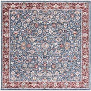 SAFAVIEH Lauren Ralph Lauren Bernardica Rug Blue/Red 6'7 SAFAVIEH Lauren Ralph Lauren Bernardica Rug Blue/Red 6'7