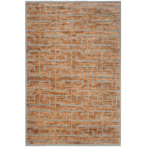 SAFAVIEH Hand-knotted Tangier Lenke Modern Wool Rug Grey/Beige 5' x 8' SAFAVIEH Hand-knotted Tangier Lenke Modern Wool Rug Grey/Beige 5' x 8'