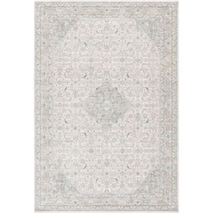 Lauren Ralph Lauren Jikke Traditional Oriental Rug Ivory/Blue 4' x 6' Lauren Ralph Lauren Jikke Traditional Oriental Rug Ivory/Blue 4' x 6'