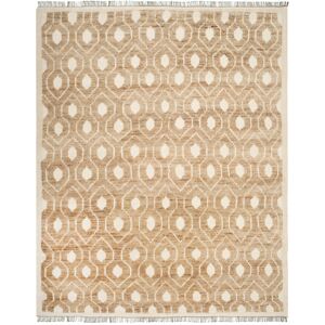 SAFAVIEH Hand-knotted Tangier Mare Modern Wool Rug Ivory/Multi 8' x 10' SAFAVIEH Hand-knotted Tangier Mare Modern Wool Rug Ivory/Multi 8' x 10'