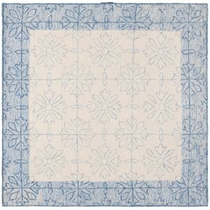 Lauren Ralph Lauren Handmade Viktorie Transitional Wool Rug Navy/Ivory 7' Square Lauren Ralph Lauren Handmade Viktorie Transitional Wool Rug Navy/Ivory 7' Square