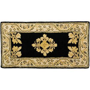 Achla Designs Jardin Rectangular Hearth Rug, 44 Inch Long - 3'6 Noir 2' x 3' Achla Designs Jardin Rectangular Hearth Rug, 44 Inch Long - 3'6 Noir 2' x 3'