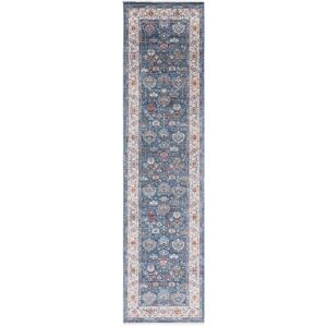 SAFAVIEH Lauren Ralph Lauren Lefka Rug Navy Blue/Ivory 2' x 8' Runner SAFAVIEH Lauren Ralph Lauren Lefka Rug Navy Blue/Ivory 2' x 8' Runner