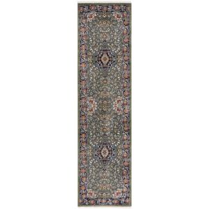 SAFAVIEH Lauren Ralph Lauren Kitza Transitional Rug Green/Navy 2' x 8' Runner SAFAVIEH Lauren Ralph Lauren Kitza Transitional Rug Green/Navy 2' x 8' Runner