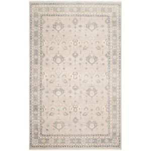 SAFAVIEH Couture Hand-knotted Oushak Meira Traditional Oriental Wool Rug with Fringe Silver 6' x 9' SAFAVIEH Couture Hand-knotted Oushak Meira Traditional Oriental Wool Rug with Fringe Silver 6' x 9'