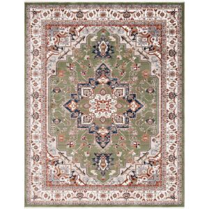 Lauren Ralph Lauren Crocifissa Transitional Rug Green/Beige Red 5' x 7' Lauren Ralph Lauren Crocifissa Transitional Rug Green/Beige Red 5' x 7'
