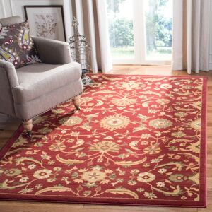 SAFAVIEH Heirloom Makenna Traditional Oriental Rug Red/Gold 8' x 11' SAFAVIEH Heirloom Makenna Traditional Oriental Rug Red/Gold 8' x 11'