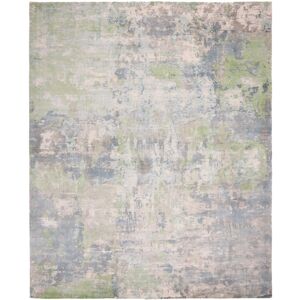 SAFAVIEH Handmade Mirage Helle Modern Abstract Viscose Rug Aqua/Green 9' x 12' SAFAVIEH Handmade Mirage Helle Modern Abstract Viscose Rug Aqua/Green 9' x 12'