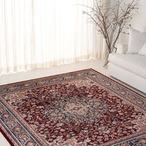 SAFAVIEH Lauren Ralph Lauren Kitza Transitional Rug Red/Navy 6'7 SAFAVIEH Lauren Ralph Lauren Kitza Transitional Rug Red/Navy 6'7