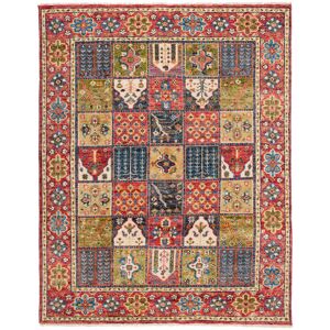 SAFAVIEH Hand-Knotted Samarkand Panagoula Traditional Wool Rug Red/Green 6' x 9' SAFAVIEH Hand-Knotted Samarkand Panagoula Traditional Wool Rug Red/Green 6' x 9'