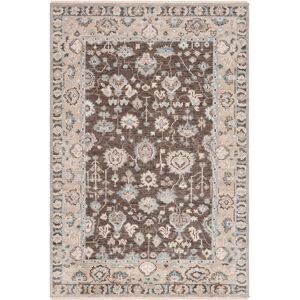 SAFAVIEH Hand-Knotted Samarkand Sidonija Traditional Wool Rug Brown/Beige 6' x 9' SAFAVIEH Hand-Knotted Samarkand Sidonija Traditional Wool Rug Brown/Beige 6' x 9'