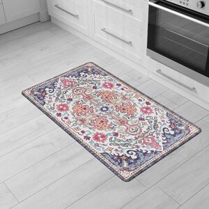 World Rug Gallery Bohemian Medallion Cushioned Anti-Fatigue Mat Multi 18 in. X 30 in. World Rug Gallery Bohemian Medallion Cushioned Anti-Fatigue Mat Multi 18 in. X 30 in.