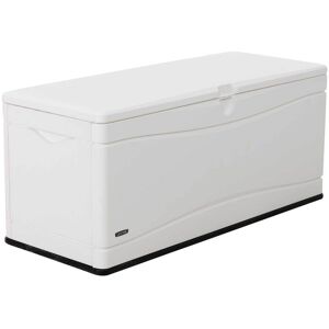 Lifetime Heavy-Duty Outdoor Storage Deck Box (130 Gallon) White 60.0 In. L X 24.0 In. W X 27.2 In. H Lifetime Heavy-Duty Outdoor Storage Deck Box (130 Gallon) White 60.0 In. L X 24.0 In. W X 27.2 In. H