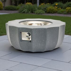 ZWYO HOSIMU 36-Inch Round Propane Gas Fire Pit Table, 50,000 BTU, Concrete Design with Lava Rocks and Rain Cover for Outdoor Patio, Deck Gray 35.83 In. L X 35.83 In. W X 14.96 In. H ZWYO HOSIMU 36-Inch Round Propane Gas Fire Pit Table, 50,000 BTU, Concrete Design with Lava Rocks and Rain Cover for Outdoor Patio, Deck Gray 35.83 In. L X 35.83 In. W X 14.96 In. H