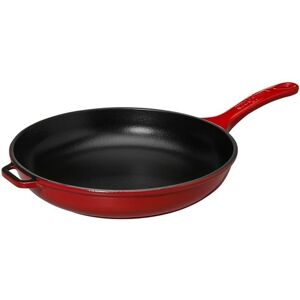 Chasseur Cast Iron Fry Pan with Cast Iron Handle, 10.5-inch, Red Red 1.5 Quart Chasseur Cast Iron Fry Pan with Cast Iron Handle, 10.5-inch, Red Red 1.5 Quart