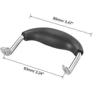Unique Pot Side Handle Replacement for Stainless Steel Pan Pot Handle 2Pcs - Black 89 x 83mm Unique Pot Side Handle Replacement for Stainless Steel Pan Pot Handle 2Pcs - Black 89 x 83mm