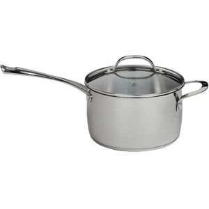 Swiss Diamond 3.4 L 20cm (3.6 Quart 8 Inch) Stainless Steel Saucepan Silver Swiss Diamond 3.4 L 20cm (3.6 Quart 8 Inch) Stainless Steel Saucepan Silver