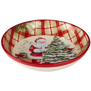 Certified International Holiday Wishes Serving/Pasta Bowl Red,Multi 13.25 In. X 13.25 In. X 3.0 In. Certified International Holiday Wishes Serving/Pasta Bowl Red,Multi 13.25 In. X 13.25 In. X 3.0 In.