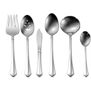 Oneida Juilliard 6 Piece Fine Flatware Serving Set Stainless Service for 1 Oneida Juilliard 6 Piece Fine Flatware Serving Set Stainless Service for 1