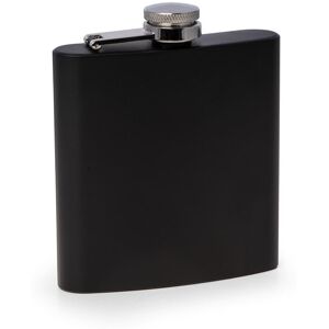 Bey Berk Vincent Matte Black 6oz Flask with Captive Cap Black Bey Berk Vincent Matte Black 6oz Flask with Captive Cap Black