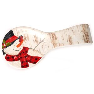 Red Vanilla Frosty's Magical Spoon Rest 9.5 Multi 9.5 In. L X 4.5 In. W Red Vanilla Frosty's Magical Spoon Rest 9.5 Multi 9.5 In. L X 4.5 In. W