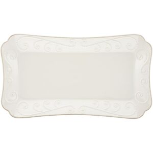 Lenox French Perle White Hors D'oeuvres Tray White White See Details Lenox French Perle White Hors D'oeuvres Tray White White See Details