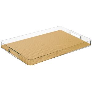 Kraftware Fishnet Rectangular Lucite Serving Tray Camel See Details Kraftware Fishnet Rectangular Lucite Serving Tray Camel See Details