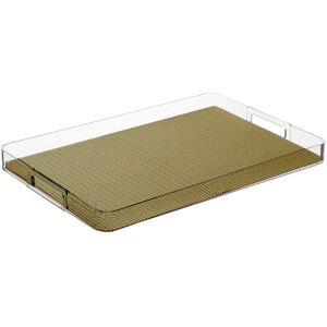 Kraftware Fishnet Rectangular Lucite Serving Tray Moss See Details Kraftware Fishnet Rectangular Lucite Serving Tray Moss See Details