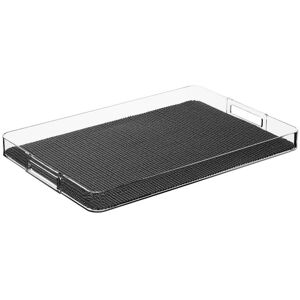 Kraftware Fishnet Rectangular Lucite Serving Tray Black See Details Kraftware Fishnet Rectangular Lucite Serving Tray Black See Details