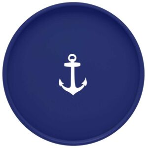 Kraftware Kasualware Designs 14-inch Round Serving Tray Blue See Details Kraftware Kasualware Designs 14-inch Round Serving Tray Blue See Details