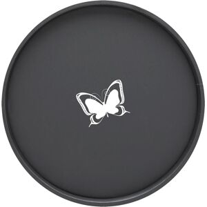 Kraftware Kasualware Designs 14-inch Round Serving Tray Black See Details Kraftware Kasualware Designs 14-inch Round Serving Tray Black See Details