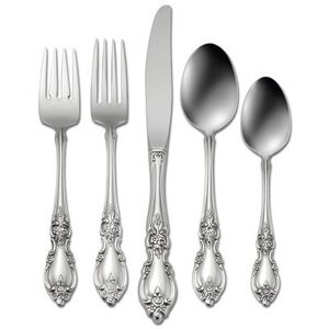 Oneida Louisiana 5 Piece Fine Flatware Place Setting, Service For 1 Service for 1 Oneida Louisiana 5 Piece Fine Flatware Place Setting, Service For 1 Service for 1