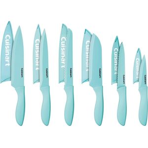 Cuisinart 12-Piece Kitchen Knife Set, Advantage Color Collection with Blade Guards, (Aqua) - AQUA AQUA 10.0 In. L X 10.0 In. W X 10.0 In. H Cuisinart 12-Piece Kitchen Knife Set, Advantage Color Collection with Blade Guards, (Aqua) - AQUA AQUA 10.0 In. L X 10.0 In. W X 10.0 In. H