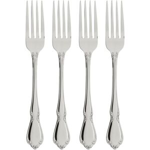 Oneida Chateau Fine Flatware Dinner Forks, Set Of 4 Stainless Service for 4 Oneida Chateau Fine Flatware Dinner Forks, Set Of 4 Stainless Service for 4