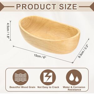 Unique Bamboo Serving Tray, Boat Shape Wooden Trays Portable Serving Platters for Food Fruit, Snacks, Bread, Vanity, Weddings, Picnics 6 Unique Bamboo Serving Tray, Boat Shape Wooden Trays Portable Serving Platters for Food Fruit, Snacks, Bread, Vanity, Weddings, Picnics 6