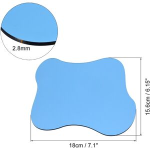 Unique Acrylic Irregular Coasters, Cloud Shape Cup Mat Coffee Mug Pad Blue 2pcs Unique Acrylic Irregular Coasters, Cloud Shape Cup Mat Coffee Mug Pad Blue 2pcs