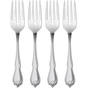 Oneida True Rose Everyday Flatware Salad Forks, Set Of 4 Stainless Service for 4 Oneida True Rose Everyday Flatware Salad Forks, Set Of 4 Stainless Service for 4