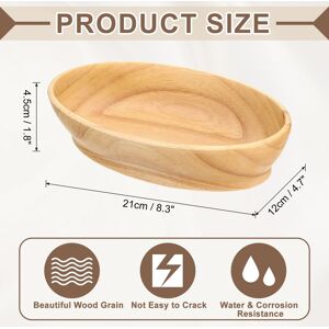 Unique Bamboo Serving Tray, Boat Shape Wooden Trays Portable Serving Platters for Food Fruit, Snacks, Bread, Vanity, Weddings, Picnics 8.3 Unique Bamboo Serving Tray, Boat Shape Wooden Trays Portable Serving Platters for Food Fruit, Snacks, Bread, Vanity, Weddings, Picnics 8.3