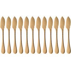 Mepra Venere Table Fish Knife - 12 Pieces Ice Gold 8.12 In. L X 8.12 In. D Mepra Venere Table Fish Knife - 12 Pieces Ice Gold 8.12 In. L X 8.12 In. D